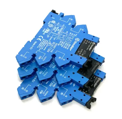 Used Finder Solid-State Relay w/ 93.51.7.024 Socket Base Relays & Switches Michigan US | Maverick Industrial Sales #1397540