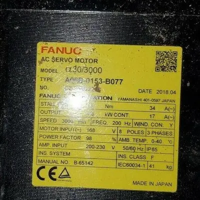 USED FANUC A06B-0153-B077