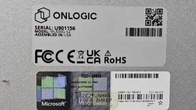 OnLogic Fanless Industrial ML600G-52 Intel Skylake Computer (BIN652)