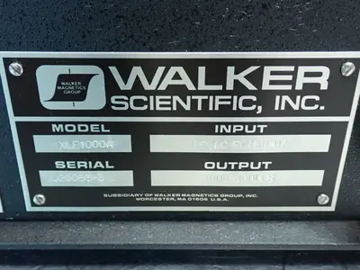USED WALKER SCIENTIFIC XLE1000A