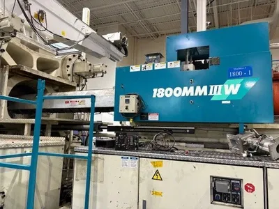 2004 MITSUBISHI 1800MMIIIW-240 Horizontal Plastic Injection Molding Machines | JYC MACHINERY (2)