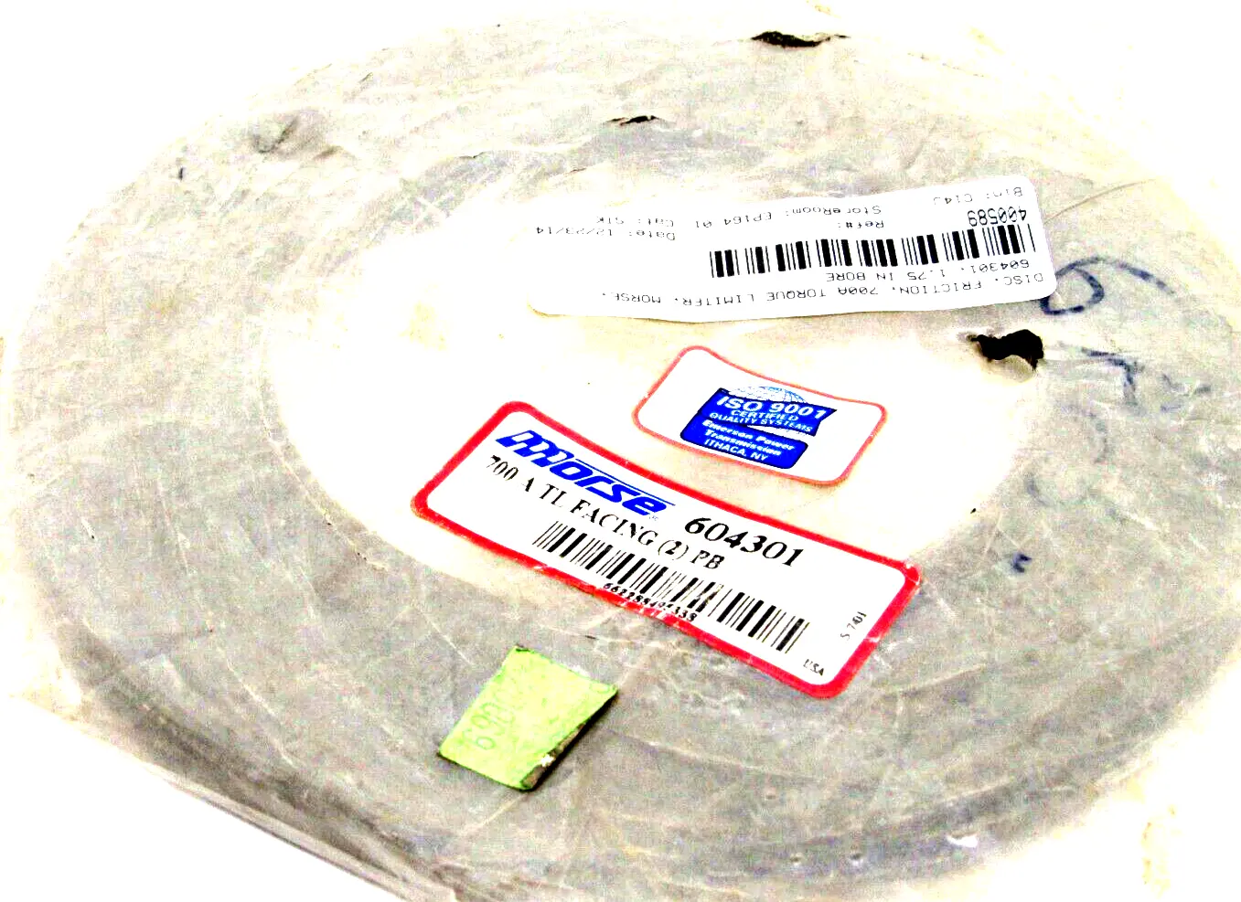 NEW MORSE 604301 TORQUE LIMITERS 1.75" BORE