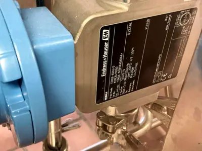 Alfa-Laval MBPX 404 SGP-31 pilot fermenter clarifier skid, 316L SS.