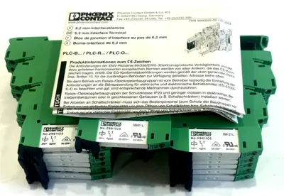 NEW PHOENIX CONTACT PLC-BSC-24DC/21 RELAY MODULE PLCBSC24DC21 LOT OF 13