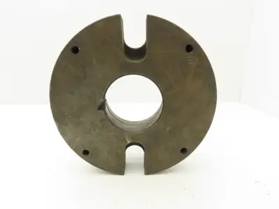 Lathe Dog Drive Face Plate Cast Iron 	6"-8UNC Direct Screw 9.5"OD