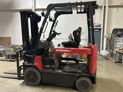 Used 2019 RAYMOND 4750C50L 4-Wheel Sit down Electric Counterbalance Forklifts Illinois US | Somerset Equipment Sales #1546214