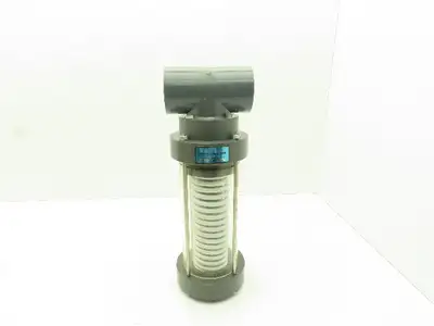 Plast-o-matic ES150LV-NC 1-1/2" NPT Pneumatic Shutoff Valve Spring Return NC