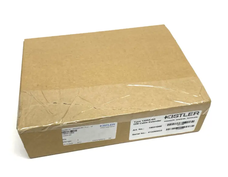 New | in-Stock Kistler maXYmos TL, NC, Display Module DIM Cable Extender 18031089 Automation Control (HMI) Michigan US | Maverick Industrial Sales #1402945