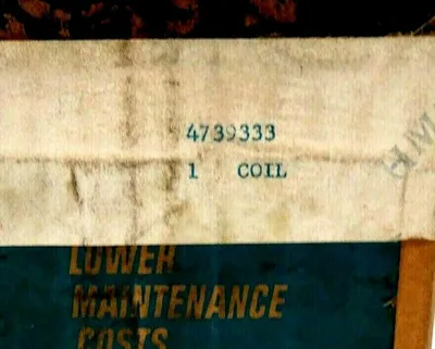 NEW GENERAL ELECTRIC 4739333 COIL