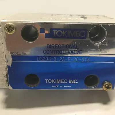 USED TOKIMEC DG20S-3-2A-P-20-S18