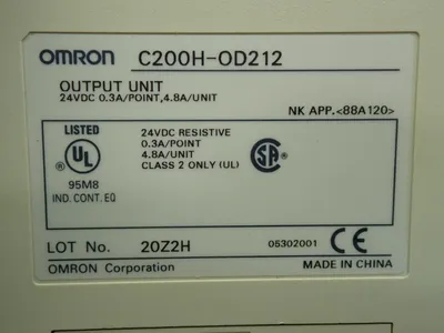 USED OMRON C200HOD212