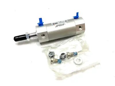 USED SMC PRECISION SMOOTH CYLINDER, ROUND BODY
