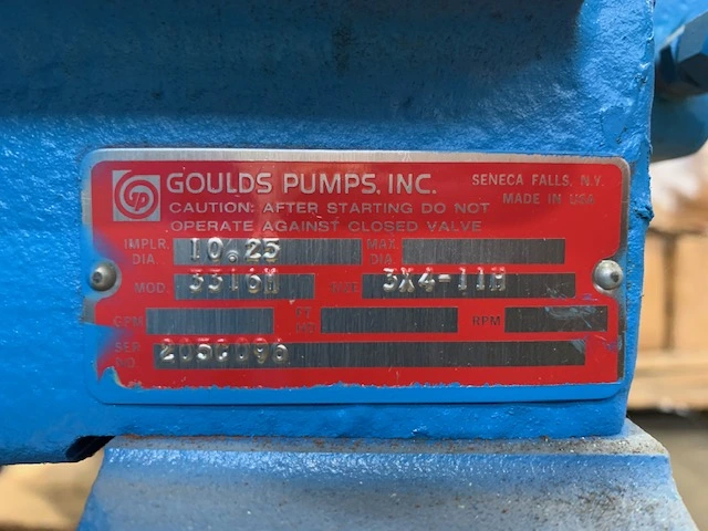 Used Goulds 3316M Pumps Minnesota US | Peak Machinery, Inc. #286145