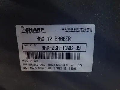 Used SHARP MAX 12 Baggers Ohio US | HGR 24 #1091570