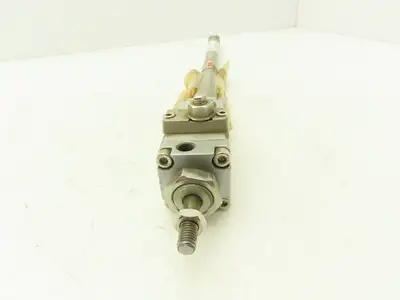 SMC CDLM2F20-350-E Pneumatic Air Cylinder 20mm Bore 350mm Stroke w/Fine Rod Lock