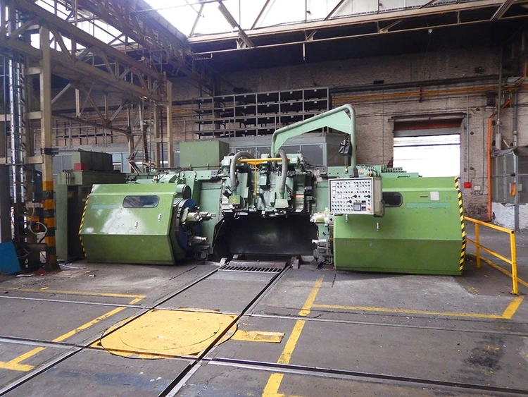 Used HEGENSCHEIDT MFD 165 PORTAL WHEELSET LATHE Engine Lathes BE | Apt International N.V #361664