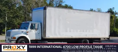 Used 1999 INTERNATIONAL 4700 LOW PROFILE T444E Box trucks Ohio US | Proxy Equipment #1378035