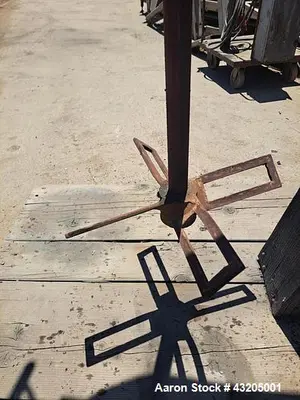 Used Mooney Slow-Speed Disperser – 5 HP, 18” Bowtie Blade, Air/Oil Lift