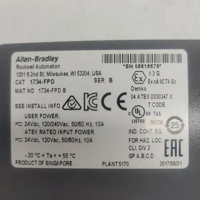 USED ALLEN-BRADLEY ALLEN-BRADLEY 1734-FPD