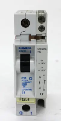 USED SIEMENS 5SX51 C10