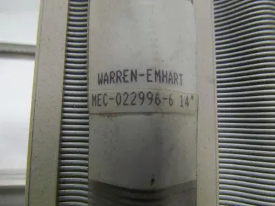 Emhart Warren MeC-022996-6 14" CPU rack w/ boards