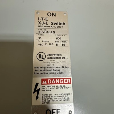New | in-Stock Siemens XLVB451N Relays & Switches Indiana US | J&J Industrial Supply #1074351