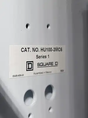 USED SQUARE D MODEL 6