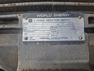 Used TOSHIBA CORPORATION IKK-FBKA 160L Motors (misc) British Columbia CA | Steep Hill Equipment Solutions #1328359