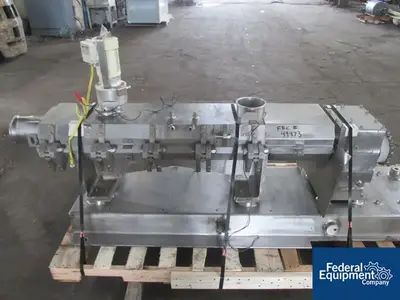 USED Readco 5" Readco Twin Screw Processor, S/S