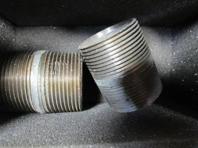 Assortment of 1-1/4" Galvanized Steel Rigid Conduit Nipple/Couplings Lot of 71