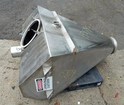 Used SANITARY CLOSED HOPPER 54 X 60 Hoppers New Jersey US | Champion Trading Corporation #423749