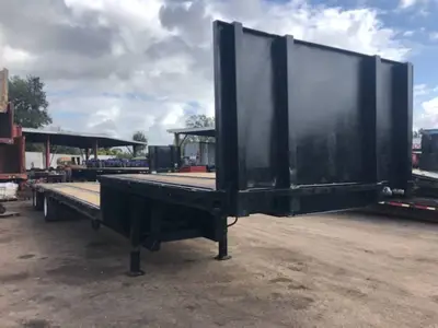 Used A PLUS 48 FT DROP DECK TRAILER Flatbed Trailers Florida US | USA Transequipment #1542625