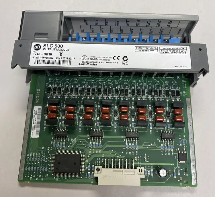 Used ALLEN-BRADLEY 1746-0B16 Input / Output Modules | Surplus Asset Holdings #1205827