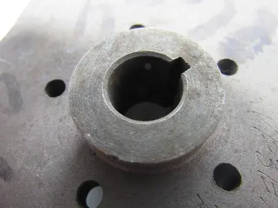 Ingersoll Dresser 4-1/2" Pump Impeller Cast Iron 9/16" Bore