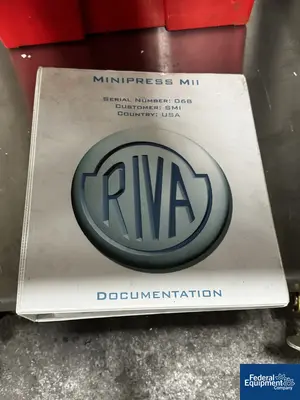 USED Riva RIVA MiniPress MII Single Station Tablet Press