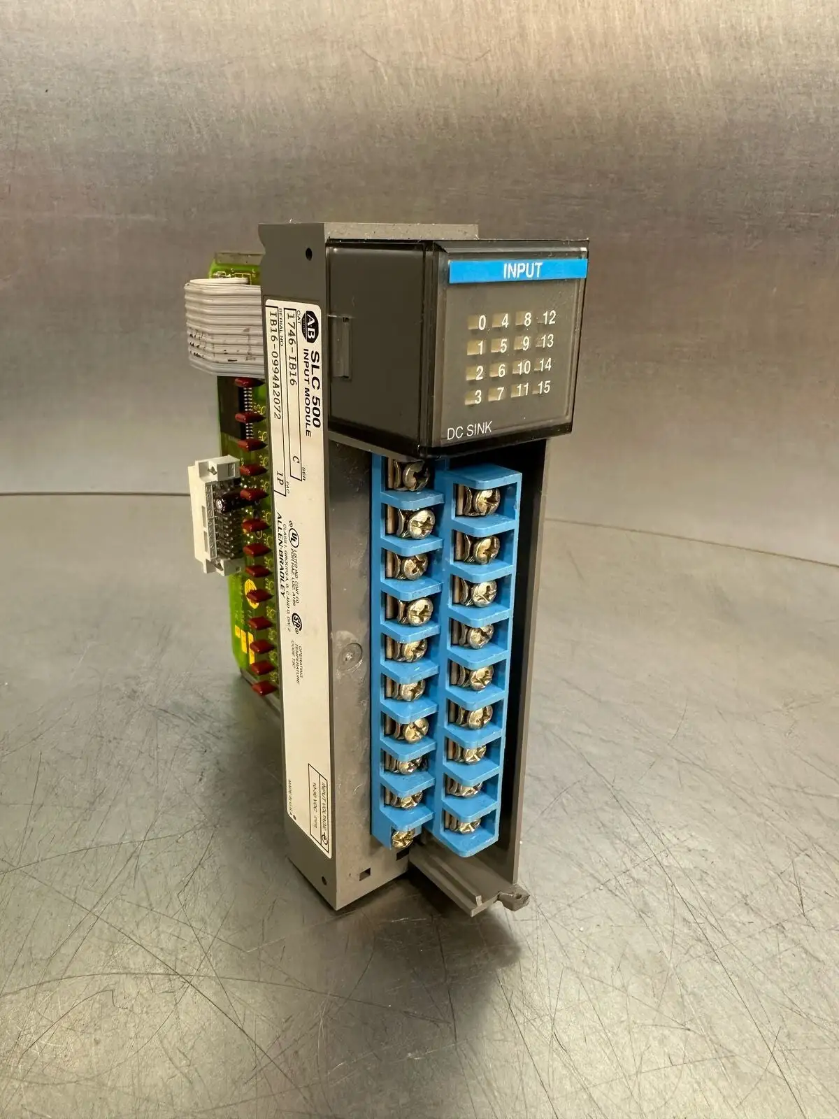 Allen Bradley 1746-IB16 /C SLC 500 DC SINK Input Module (6.4.5)