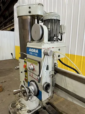 3' X 11" ACRA MODEL #FRD-1100 RADIAL DRILL: STOCK #19811