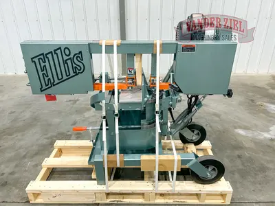 New | in-Stock ELLIS 1600 Horizontal Band Saws Michigan US | Vander Ziel Machinery Sales #480059