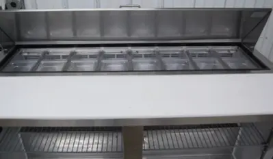142-0030 Kelvinator 2 Door Self Contained Sandwich Prep Cooler