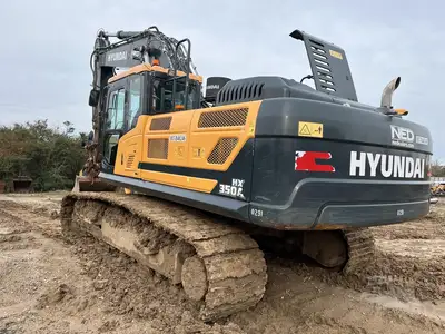 Used 2023 HYUNDAI HX350AL Crawler Excavators Texas US | National Equipment Dealers #1422453