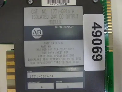 USED ALLEN BRADLEY 1771-OQ16 SER A