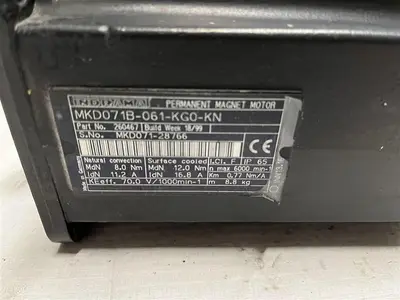USED INDRAMAT MKD071B-061-KG0-KN