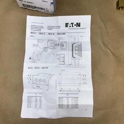 NEW Eaton M22-IY1-PG