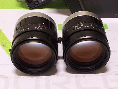 SONY XC-HR70 MONOCHROME CCD CAMERA WITH FUJINON 1:1.6/35mm LENS