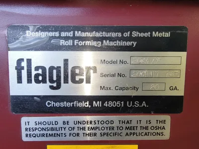Used _UNKNOWN_ _UNKNOWN_ Flangers Maryland US | 1987 Machinery #1409805