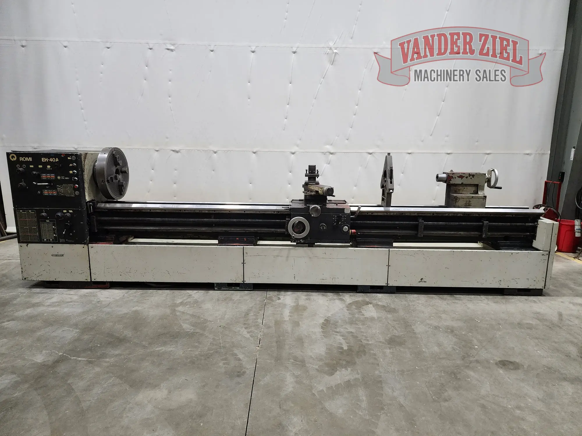 Used ROMI EH-40A Engine Lathes Michigan US | Vander Ziel Machinery Sales #482695
