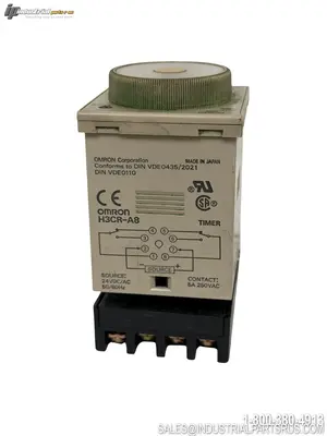 Used OMRON H3CR-A8 Industrial Controls Kentucky US | Industrial Parts R Us Inc. #1388375