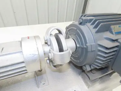 Lezq Siemens 40-25-160 Centrifugal Pump 167L/Min 3Hp 480V 3PH 90L Metric Flanged