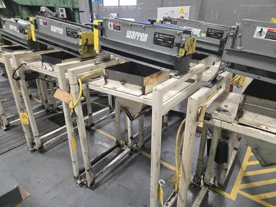 National Machinery .420" Double Stroke Roller Header; Cutoff Diameter: .420", PPM: 200, Max Cutoff