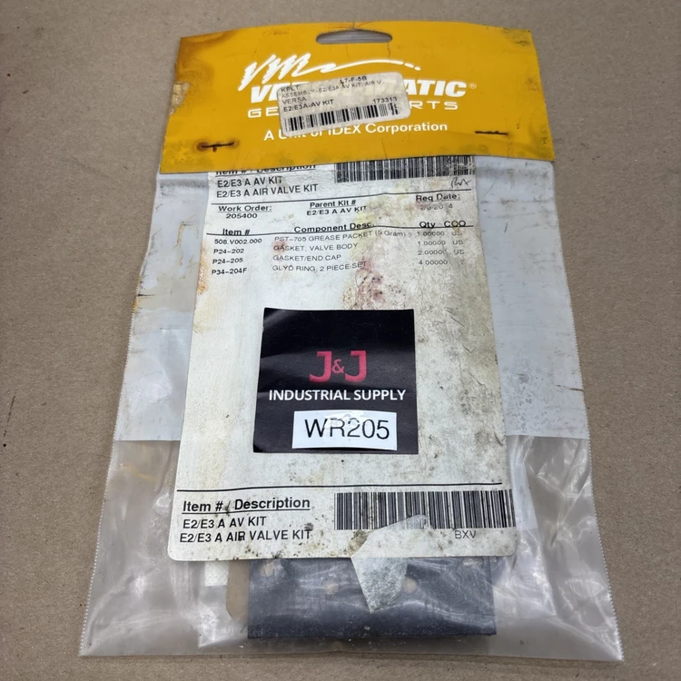 New | in-Stock Versa-matic E2/E3 A AV KIT Pumps Indiana US | J&J Industrial Supply #521559